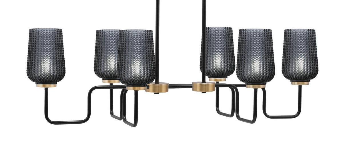 Toltec Lighting | 6236-MBNAB-4252