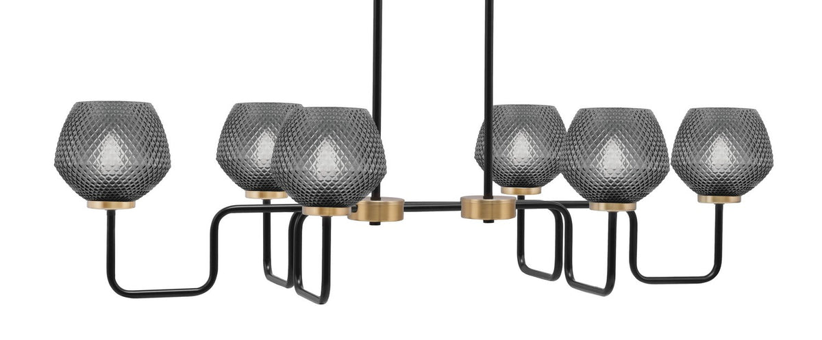 Toltec Lighting | 6236-MBNAB-4622