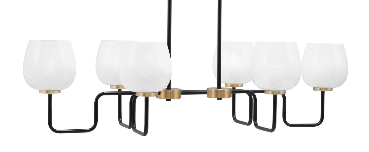 Toltec Lighting | 6236-MBNAB-4811