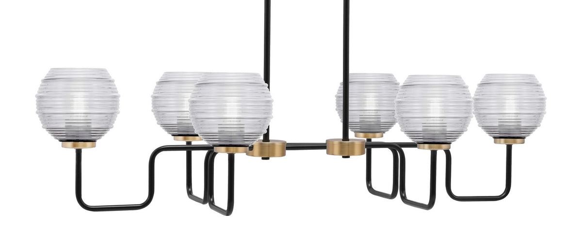 Toltec Lighting | 6236-MBNAB-5110
