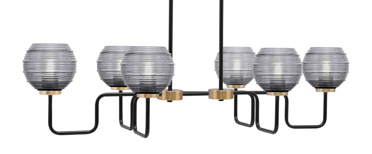 Toltec Lighting | 6236-MBNAB-5112