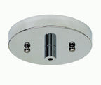 Any One Light Mini Pendant in Chrome with Clear Bubble Shade