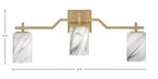 Toltec Lighting | 2313-NAB-3009