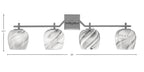 Toltec Lighting | 2314-GP-4819