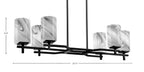 Toltec Lighting | 2326-MB-3009