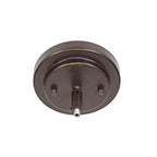 Marquise One Light Mini Pendant in Dark Granite with 4" Clear Bubble Shade