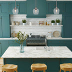 Odyssey One Light Mini Pendant in Brushed Nickel with 6" Clear Bubble Shade