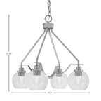 Toltec Lighting | 2604-BN-4102