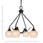 Toltec Lighting | 2604-MB-4623