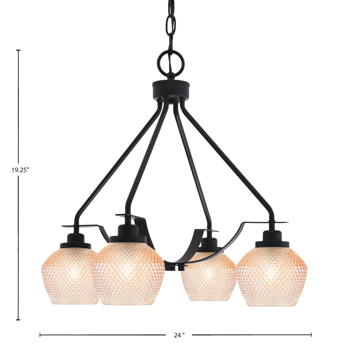 Toltec Lighting | 2604-MB-4623