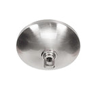 Odyssey Four Light Chandelier in Brushed Nickel with 7" Clear Bubble Shade