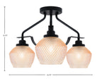 Toltec Lighting | 2607-MB-4623