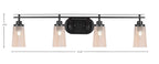 Toltec Lighting | 2614-MB-263