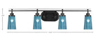 Toltec Lighting | 2614-MB-265