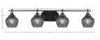 Toltec Lighting | 2614-MB-4622