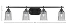 Toltec Lighting | 2614-MB-4232