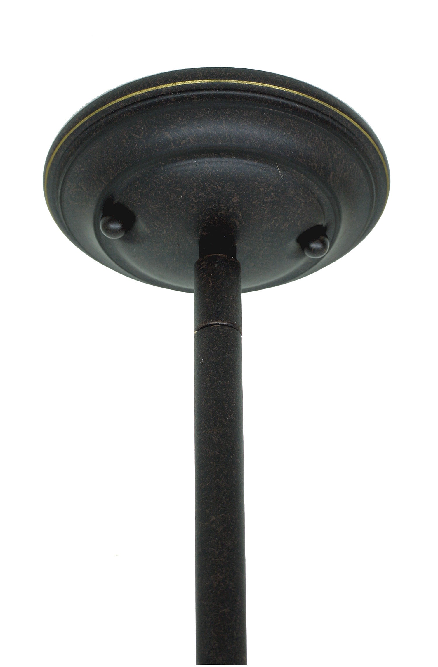 Any One Light Pendant in Dark Granite with 16" Teal Crystal Shade