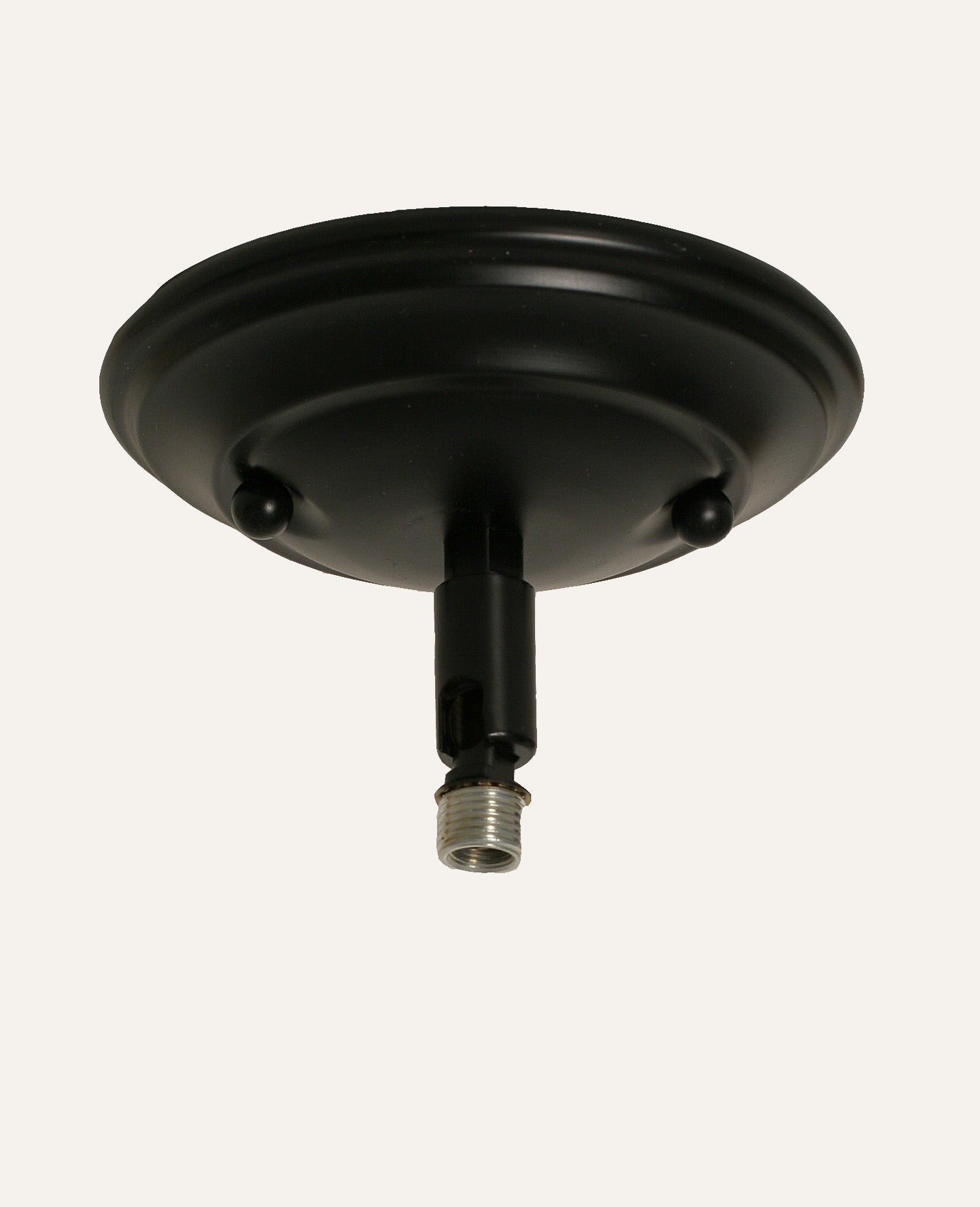 Any One Light Pendant in Matte Black with Onyx Swirl Shade