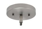 Monterey Eight Light Chandelier in Graphite & Painted Distressed Wood-look Metal