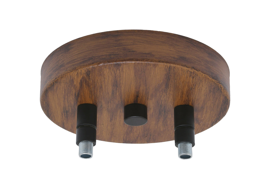 Monterey Three Light Island Pendant in Matte Black & Painted Wood-look Metal with 12" White Marble Shade