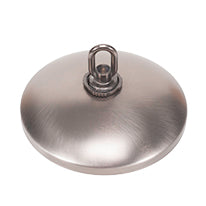 Nouvelle Six Light Chandelier in Graphite with 4" Square Clear Bubble Shade