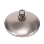Nouvelle Six Light Chandelier in Graphite with 4" Square Clear Bubble Shade