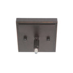 Uptowne One Light Mini Pendant in Dark Granite with 6.25" Onyx Swirl Shade