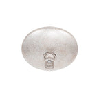 Uptowne Three Light Chandelier in Aged Silver with 6" Smoke Textured Shade