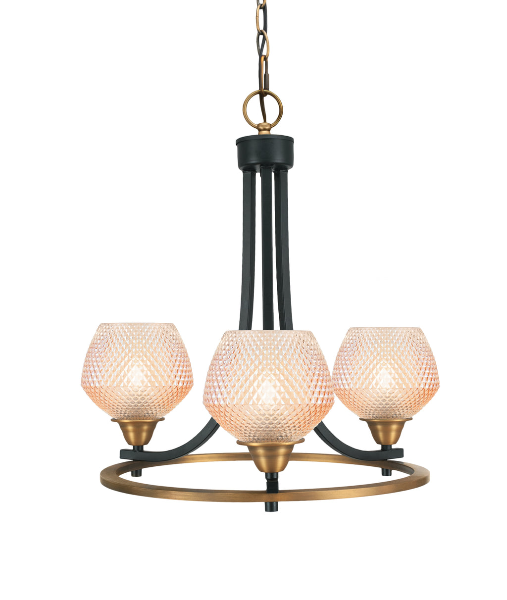 Toltec Lighting | 3403-MBBR-4623