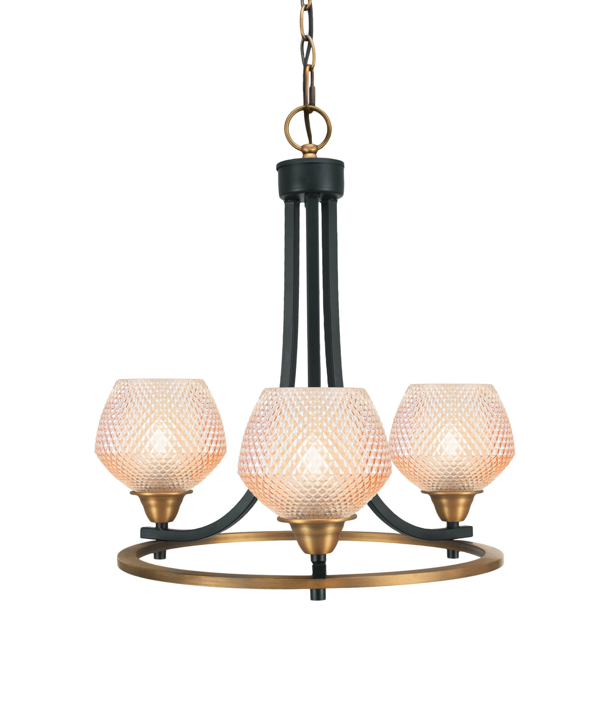 Toltec Lighting | 3403-MBBR-4623