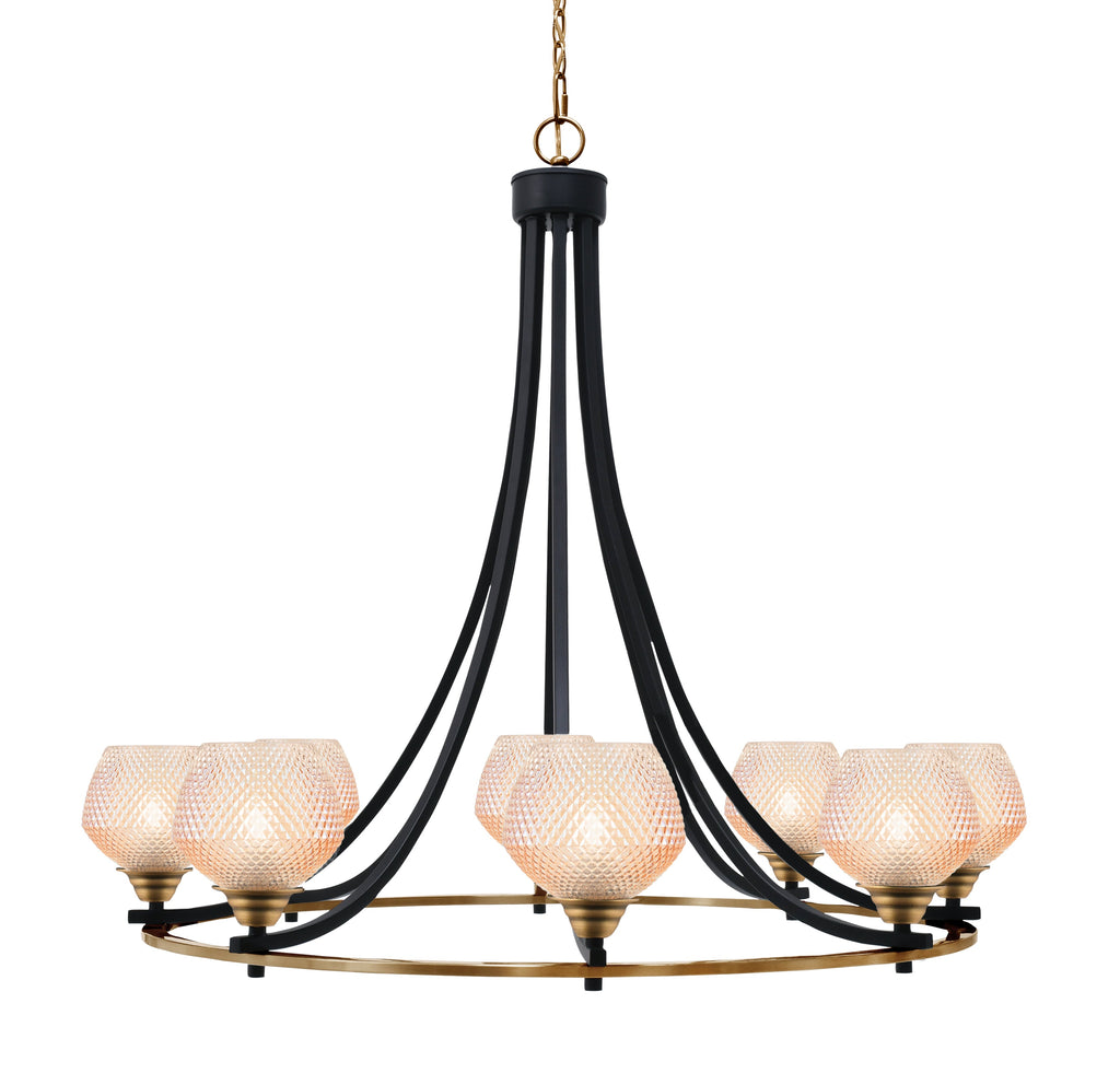 Toltec Lighting | 3408-MBBR-4623