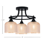 Toltec Lighting | 3417-MB-4613