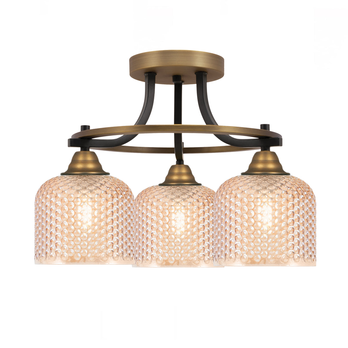Toltec Lighting | 3417-MBBR-4613