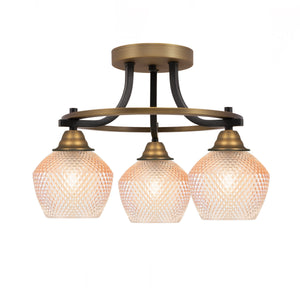 Toltec Lighting | 3417-MBBR-4623