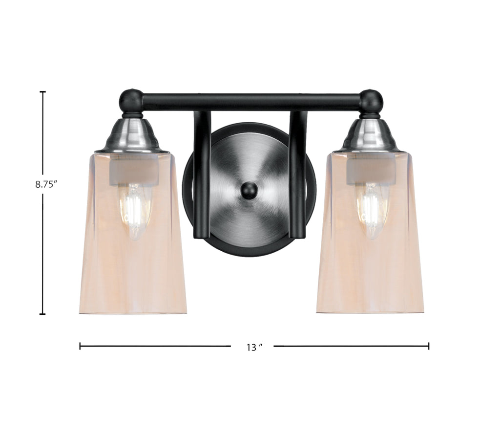Toltec Lighting | 3422-MBBN-263