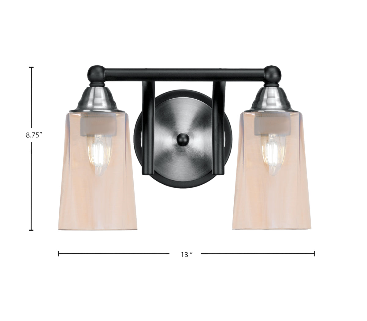 Toltec Lighting | 3422-MBBN-263