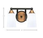 Toltec Lighting | 3422-MBBR-261
