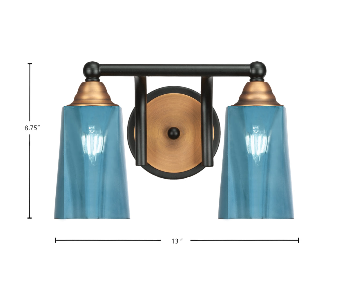 Toltec Lighting | 3422-MBBR-265