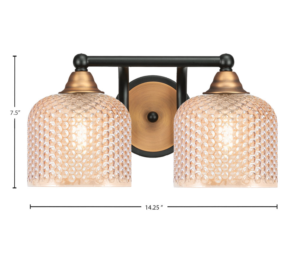 Toltec Lighting | 3422-MBBR-4613