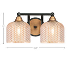 Toltec Lighting | 3422-MBBR-4613
