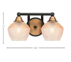 Toltec Lighting | 3422-MBBR-4623