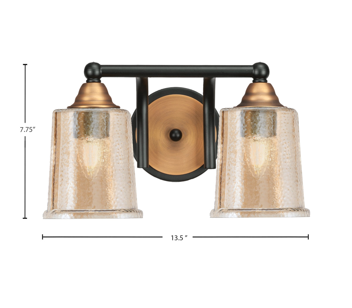 Toltec Lighting | 3422-MBBR-5033