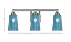 Toltec Lighting | 3423-BN-265