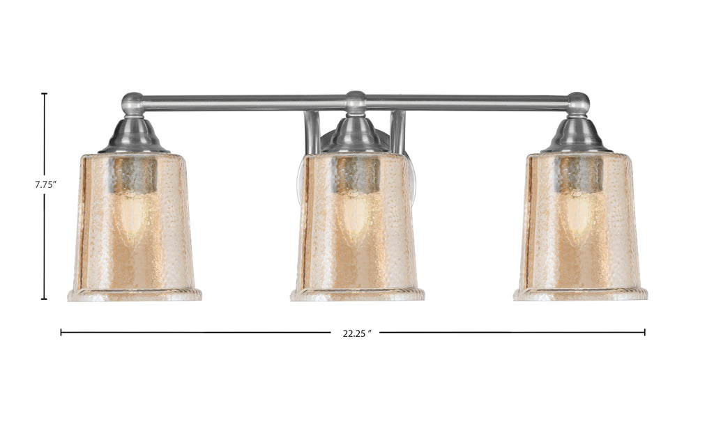 Toltec Lighting | 3423-BN-5033