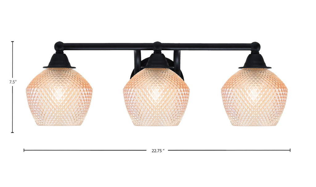 Toltec Lighting | 3423-MB-4623
