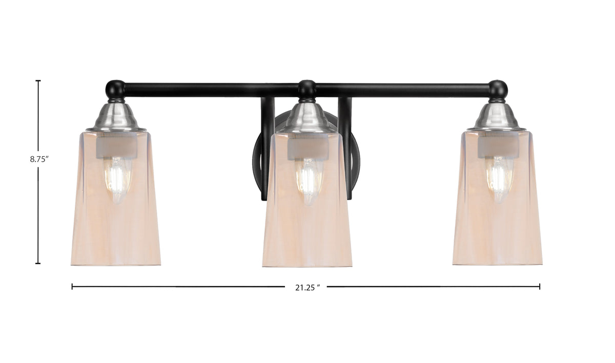 Toltec Lighting | 3423-MBBN-263