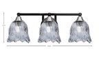 Toltec Lighting | 3423-MBBN-4232