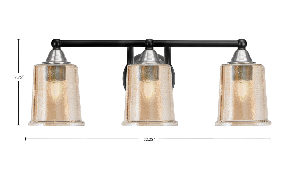 Toltec Lighting | 3423-MBBN-5033