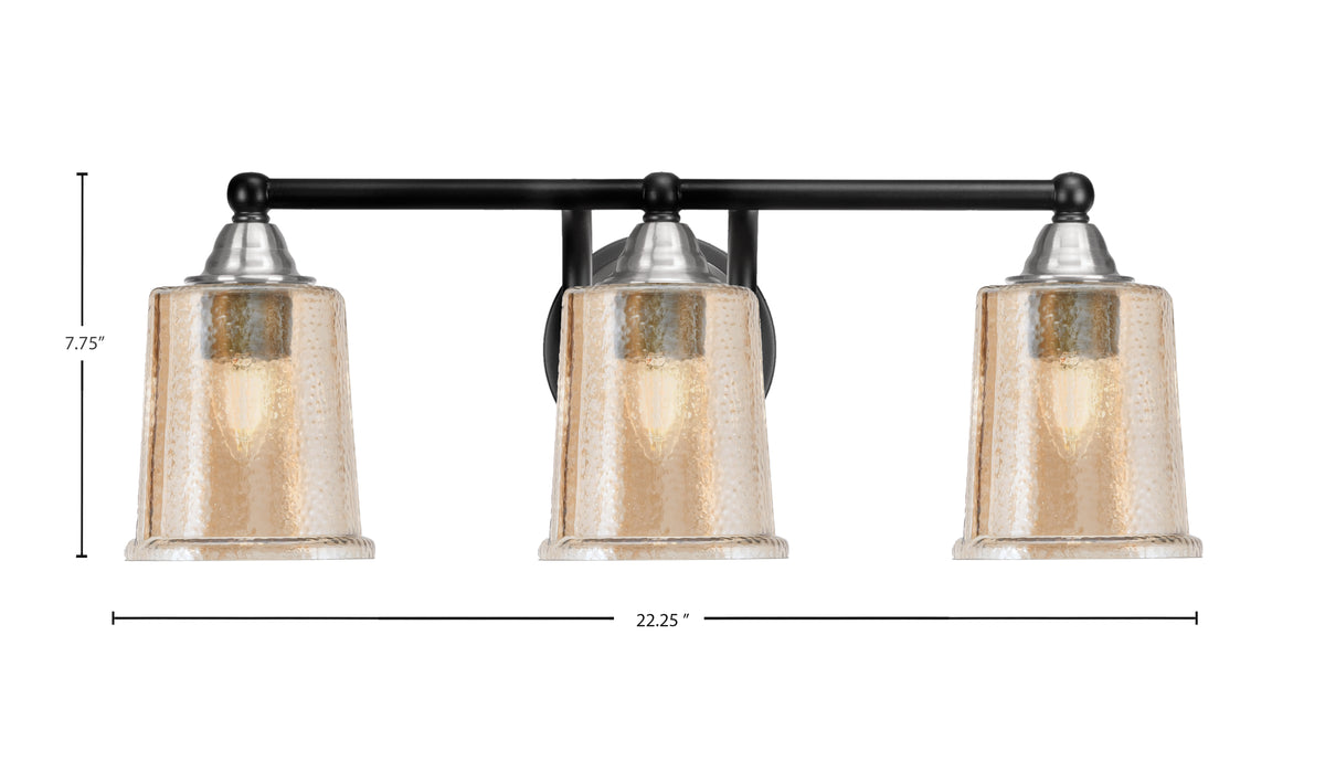 Toltec Lighting | 3423-MBBN-5033