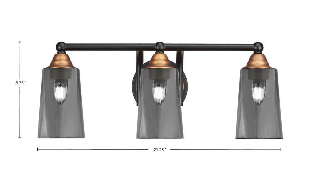 Toltec Lighting | 3423-MBBR-262